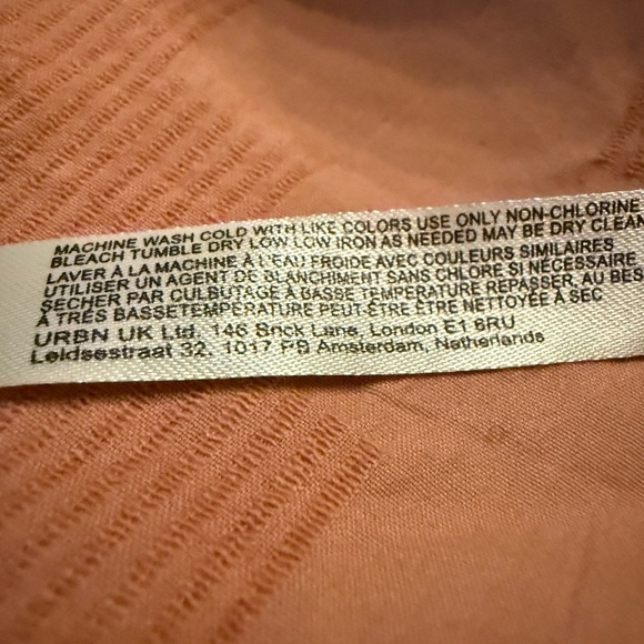 Free People Terracotta/ Smoky Maxi Dress with Exposed Midriff, Waist Bow - Picture 13 of 14